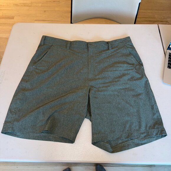 Croft & Barrow Men’s Stretch Chino Shorts Size 42 Flat Front High Rise Pockets - Picture 1 of 11